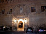 Portda del Castillo de Alcañiz, actualmente Parador de Turismo