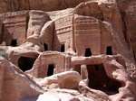 Tumbas en Petra. Jordania.