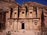 Monasterio en Petra. Jordania.