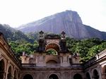 El Corcovado desde Parque Lages. Ro de Janeiro.