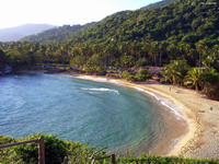 Parque natural de Rosario y San Bernardo.