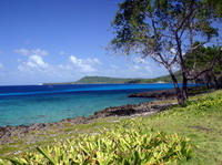 Playa en San Andrés.