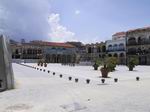 Plaza en el centro de La Habana.