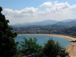 Bahía de la Concha. San Sebastián.