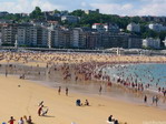 Playa de la Concha. San Sebastián.