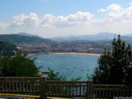 Vista general de San Sebastián.