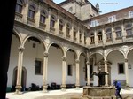 Claustro del Parador de Santiago.