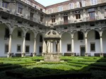 Claustro del Parador de Santiago.