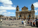 Catedral metropolitana de Guatemala.