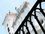 Vista parcial de la catedral de Caracas.