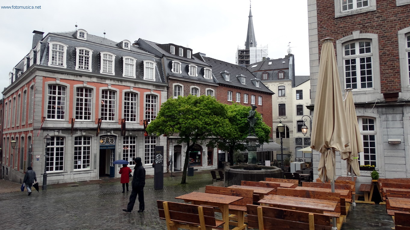 Calle del centro histórico. Aquisgrán.