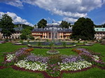 Palacio y jardines. Dresde.