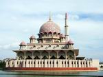 Mezquita Putra. Putrajaya. Malasia.