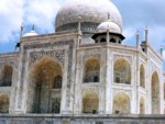Detalle del Taj Mahal - Agra (India)