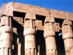 Detalle de templo en Luxor - Egipto