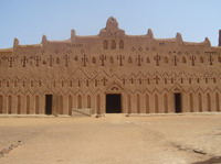 Mezquita en Burkina-Faso.