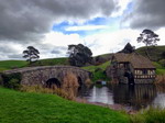 Aldea hobbit. Nueva Zelanda