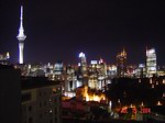 Auckland de noche. Nueva Zelanda
