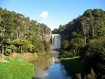 Cascada Hunua. Nueva Zelanda