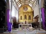 Altar mayor de la Catedral de Faro.