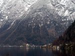 Paisaje en los Alpes.