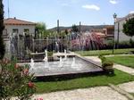 Fuente ornamental en Jarandilla de la Vera