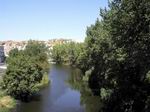 Vista del río Jerte a su paso por Plasencia