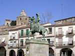 Estatua ecuestre de Francisco Pizarro, conquistador del Perú - Trujillo