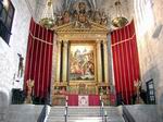 Altar de la capilla del Monasterio de Yuste.