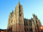 Fachada de la Catedral de León