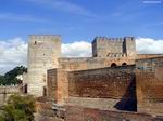 Torres de la Alcazaba en la Alhambra - Granada