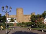 Castillo de los Duques de Feria, actual parador de turismo. Zafra