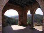 Vista desde el Castillo Mezquita de Almonaster la Real