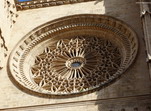 Rosetón de la catedral. Palma de Mallorca.
