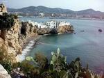 Ciudad de Ibiza desde el castillo de los moros.