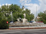 Fuente de Neptuno. Madrid.