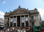 Edificio de la Bolsa. Bruselas. Bélgica.