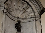 Manneken pis. Bruselas. Bélgica.