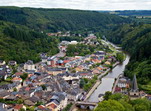 Panorámica de Vianden. Luxemburgo.