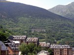 Viella y el Parador de Turismo. Valle de Arán.