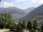 Valle de Arán. Vista desde el Parador de Viella.