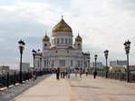Rusia. Catedral de Cristo Salvador. Moscú