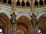 Interior del Palacio del Parlamento. Budapest.