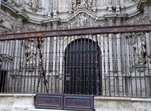 Catedral de Logroño. Detalle de la fachada. La Rioja.