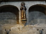 Tumbas en la Iglesia de Santiago el Real. Logroño. La Rioja.