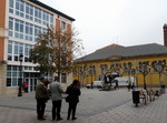 Plaza de la fábrica. Logroño. La Rioja.