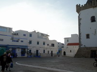 Vista parcial de la kasbah. Asilah.