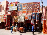 Tienda de alfombras. Marrakech.