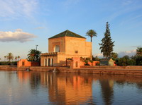 Pabellón y jardines de la Menara. Marrakech.