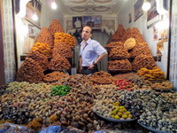 Pastelería típica marroquí.